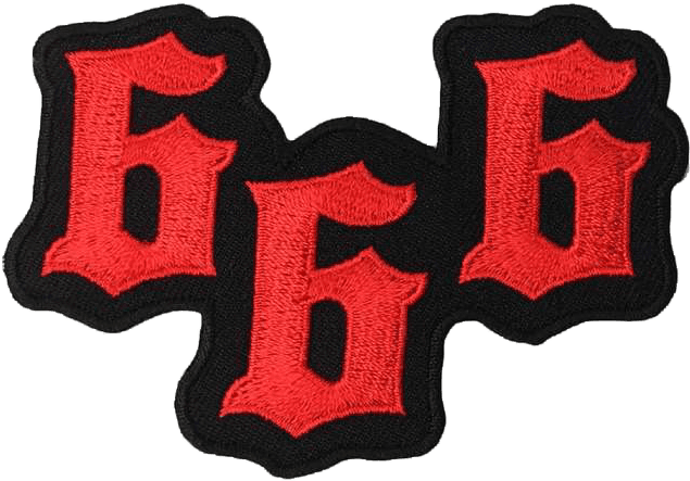#ceiaxostickers #tumblrstickers #aesthetic #grunge - Satanic 666 Tattoo, HD Png Download - Transparent PNG Free Download | PNGio