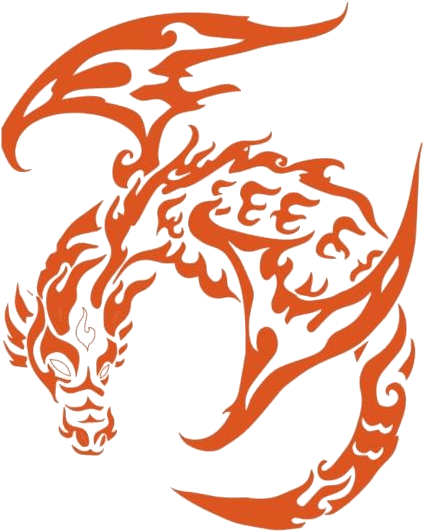 Tribal Dragon Png - Dragon Tribal Tattoo Png, Transparent - Transparent PNG Free Download | PNGio
