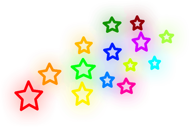 #stars #color #colours #colourfulstars #glow #neon - Avril Lavigne Tattoo Design, HD Png Download - Transparent PNG Free Download | PNGio