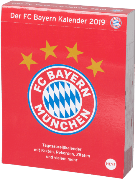 Fc Bayern Tear-off Calendar - Bayern Munich, HD Png Download - Transparent PNG Free Download | PNGio