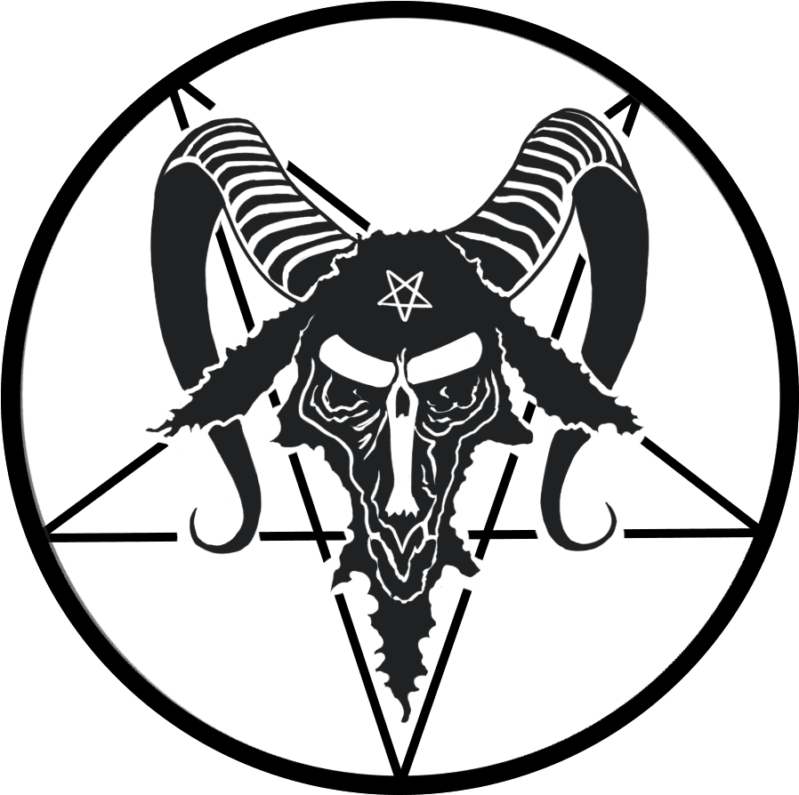 Old Baphomet Icon - Baphomet Inverted Pentagram Tattoo, HD Png Download - Transparent PNG Free Download | PNGio