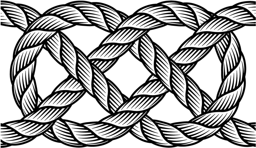 Ww Knot - Rope, HD Png Download - Transparent PNG Free Download | PNGio