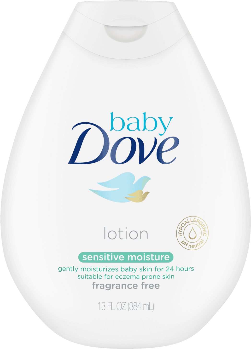 Baby Dove Sensitive Moisture Lotion 13 Oz - Dove, HD Png Download - Transparent PNG Free Download | PNGio