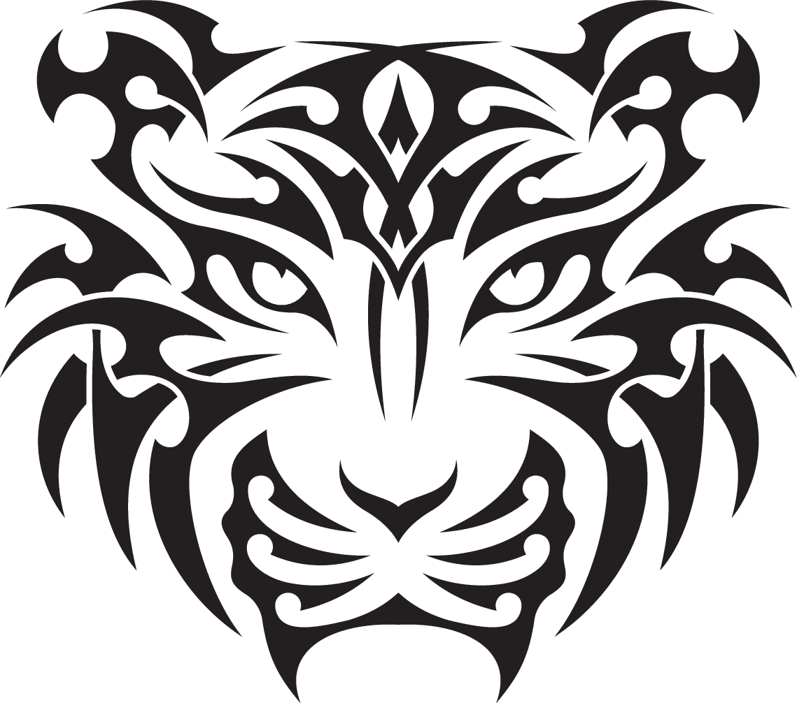 Tribal Tiger, HD Png Download - Transparent PNG Free Download | PNGio