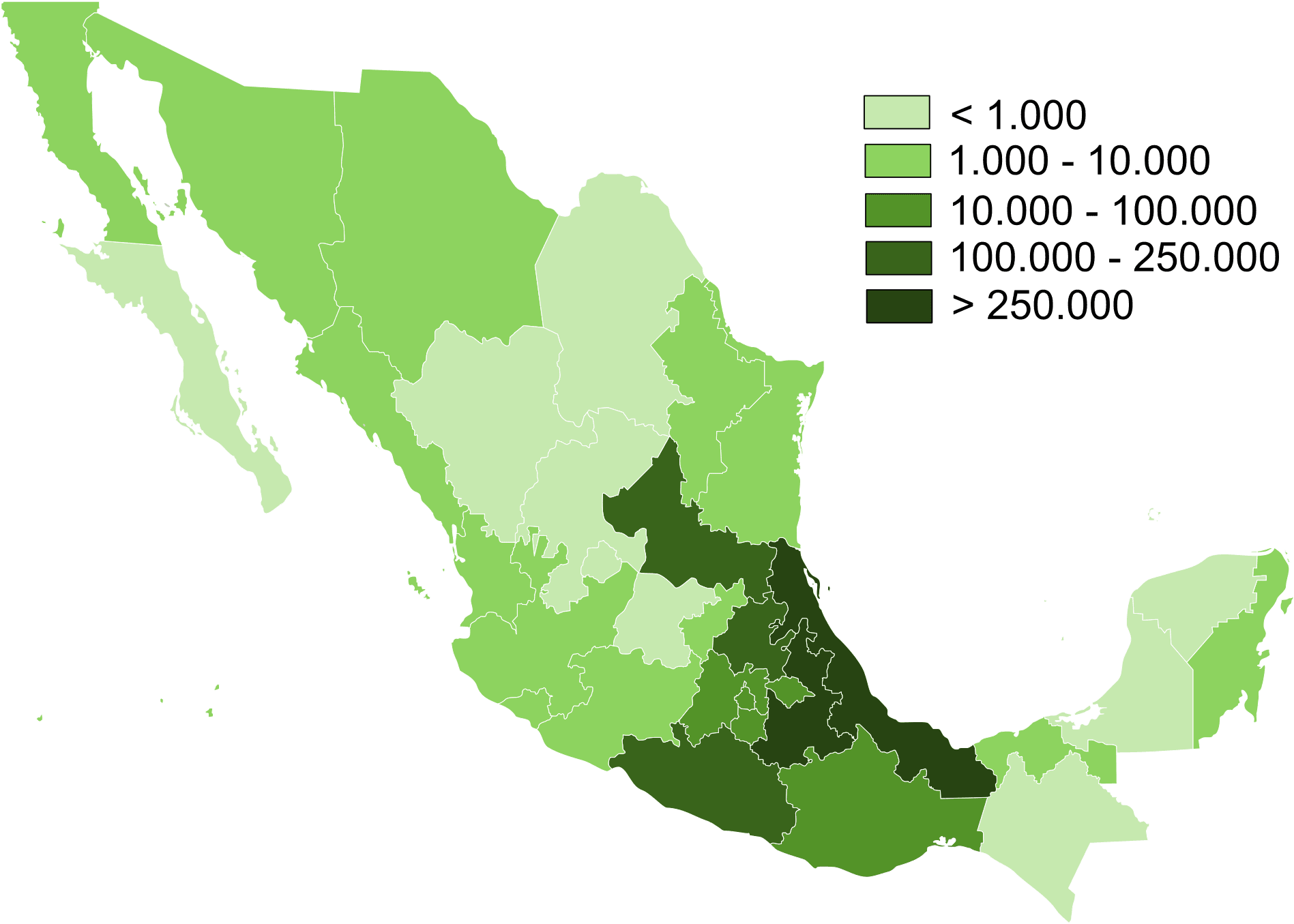 Mexico Water Scarcity Map, HD Png Download - Transparent PNG Free Download | PNGio