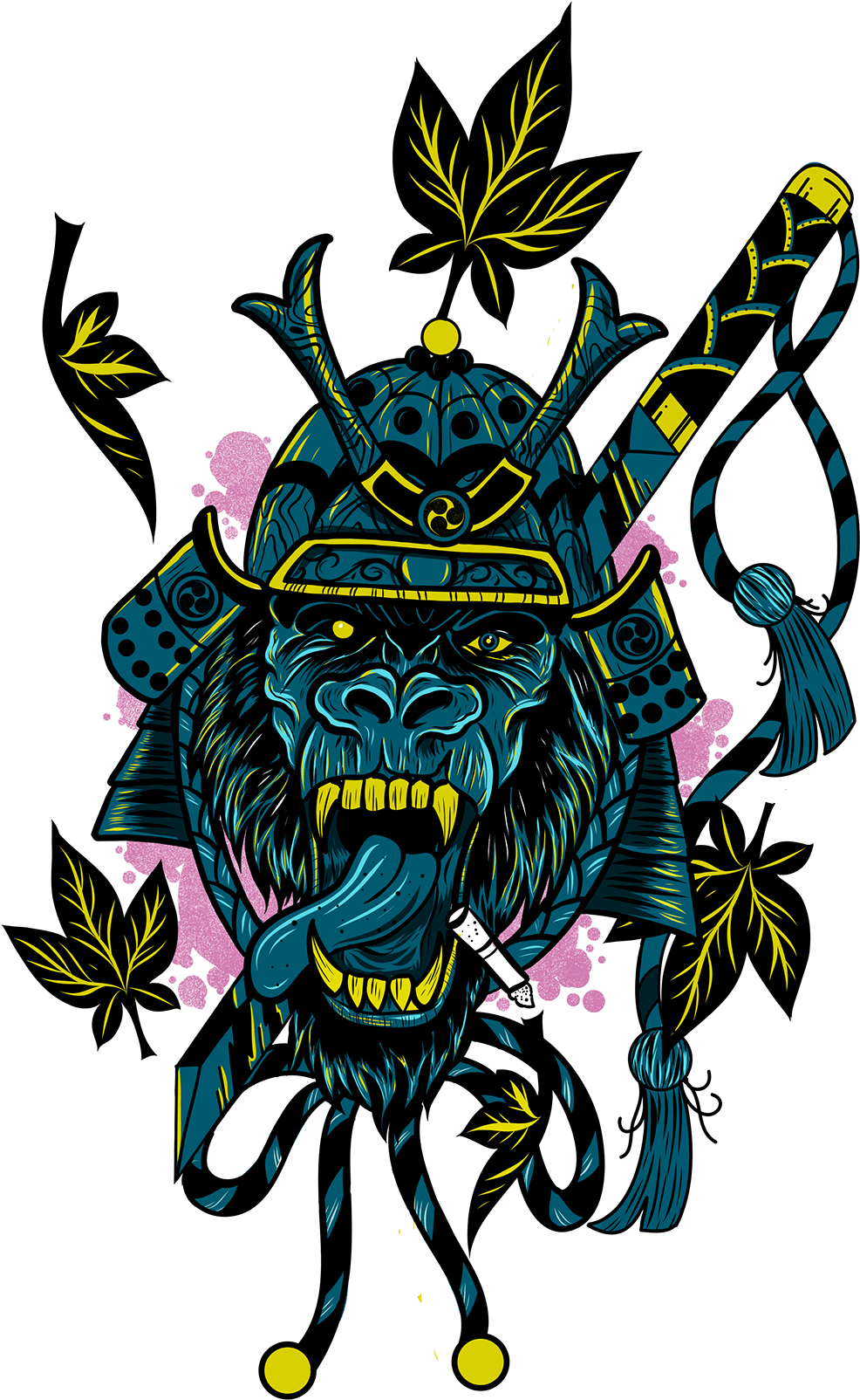 Sign Up To Join The Conversation - Gorilla Samurai Art Tattoo, HD Png Download - Transparent PNG Free Download | PNGio