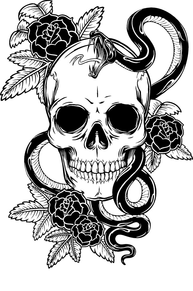Tattoo Transparent Background Skull, HD Png Download - Transparent PNG Free Download | PNGio