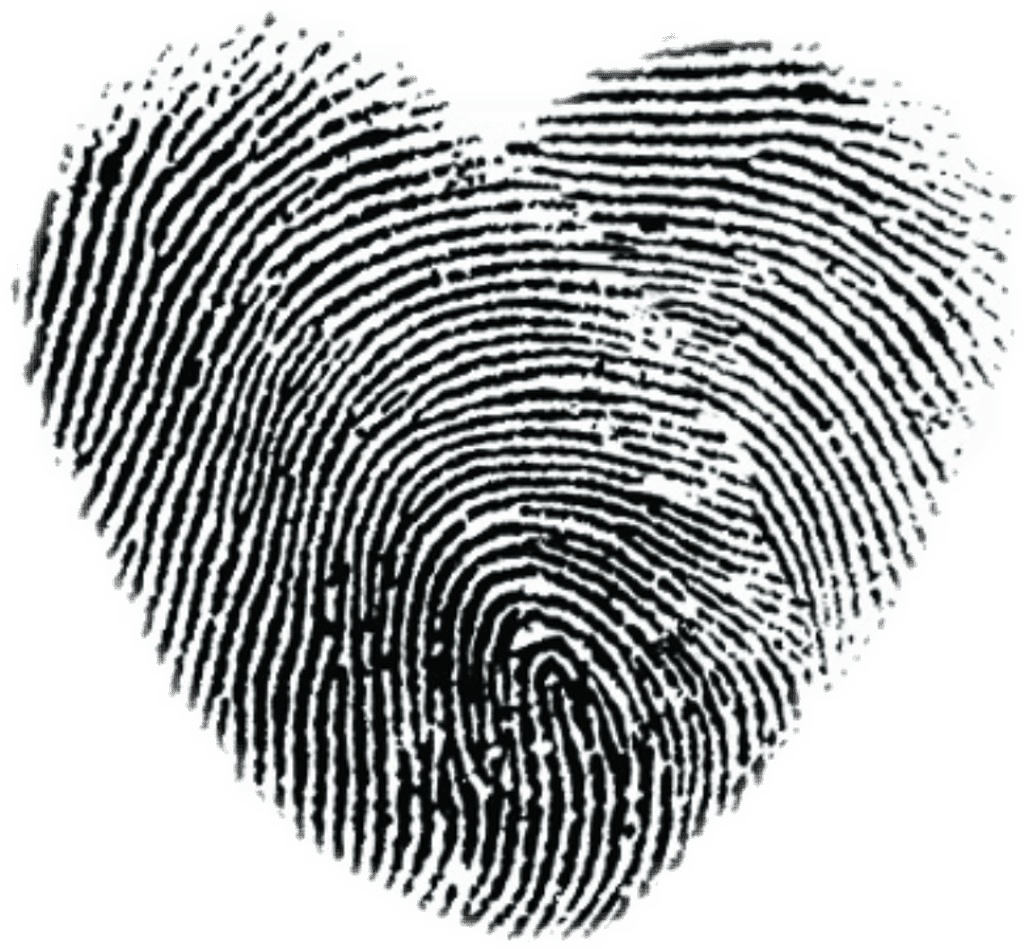 Thumb Print , Png Download - Heart With Fingerprint Tattoo, Transparent - Transparent PNG Free Download | PNGio