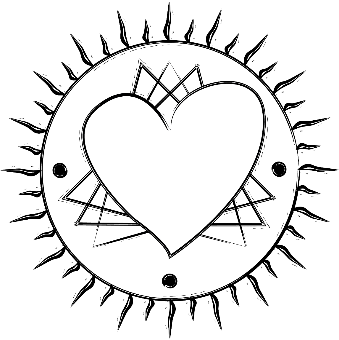 Owl In Circle Tattoo, HD Png Download - Transparent PNG Free Download | PNGio