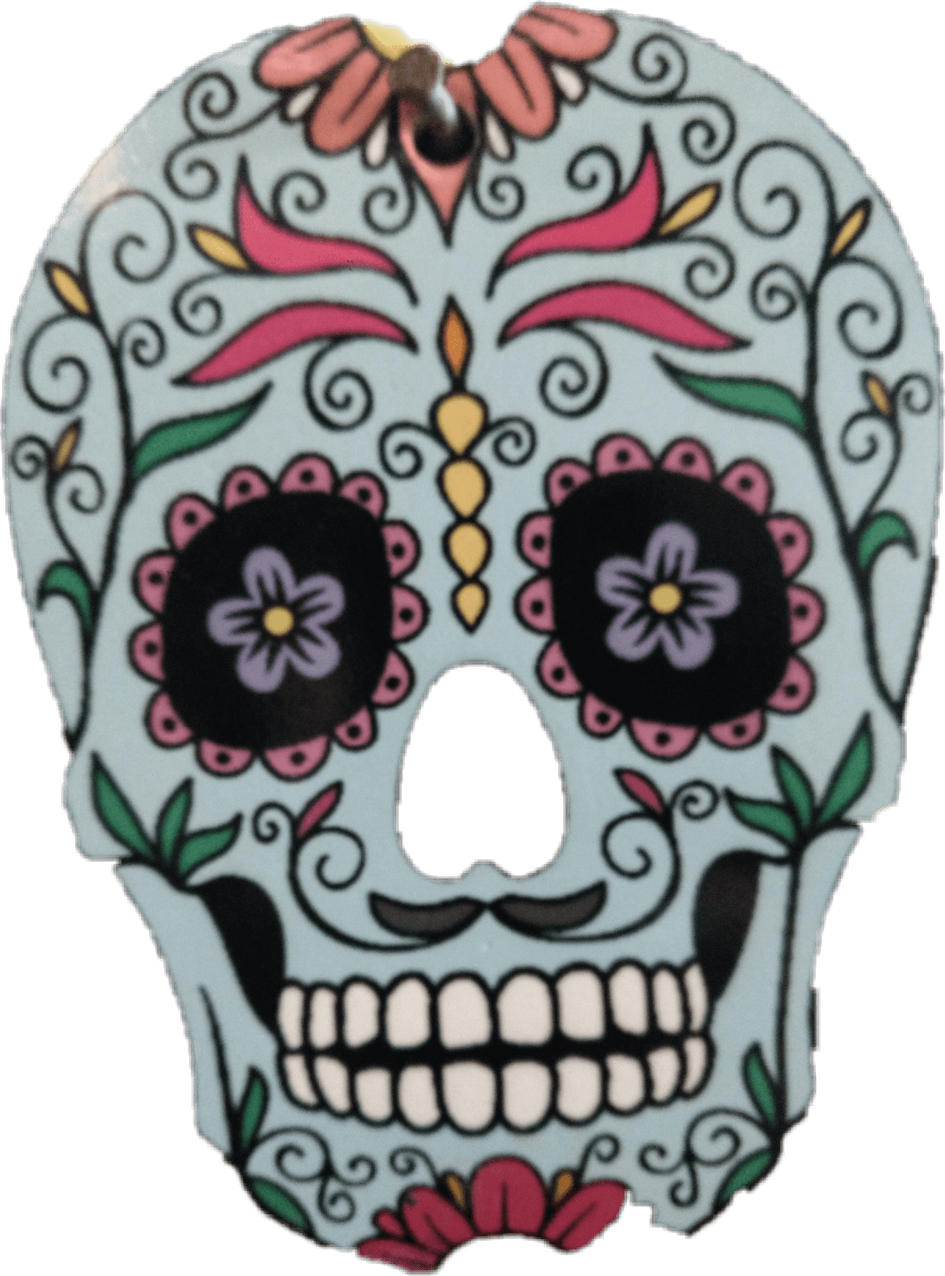 #skull #katrina #caveira #caveiramexicana - Santa Muerte Skull Tattoo, HD Png Download - Transparent PNG Free Download | PNGio