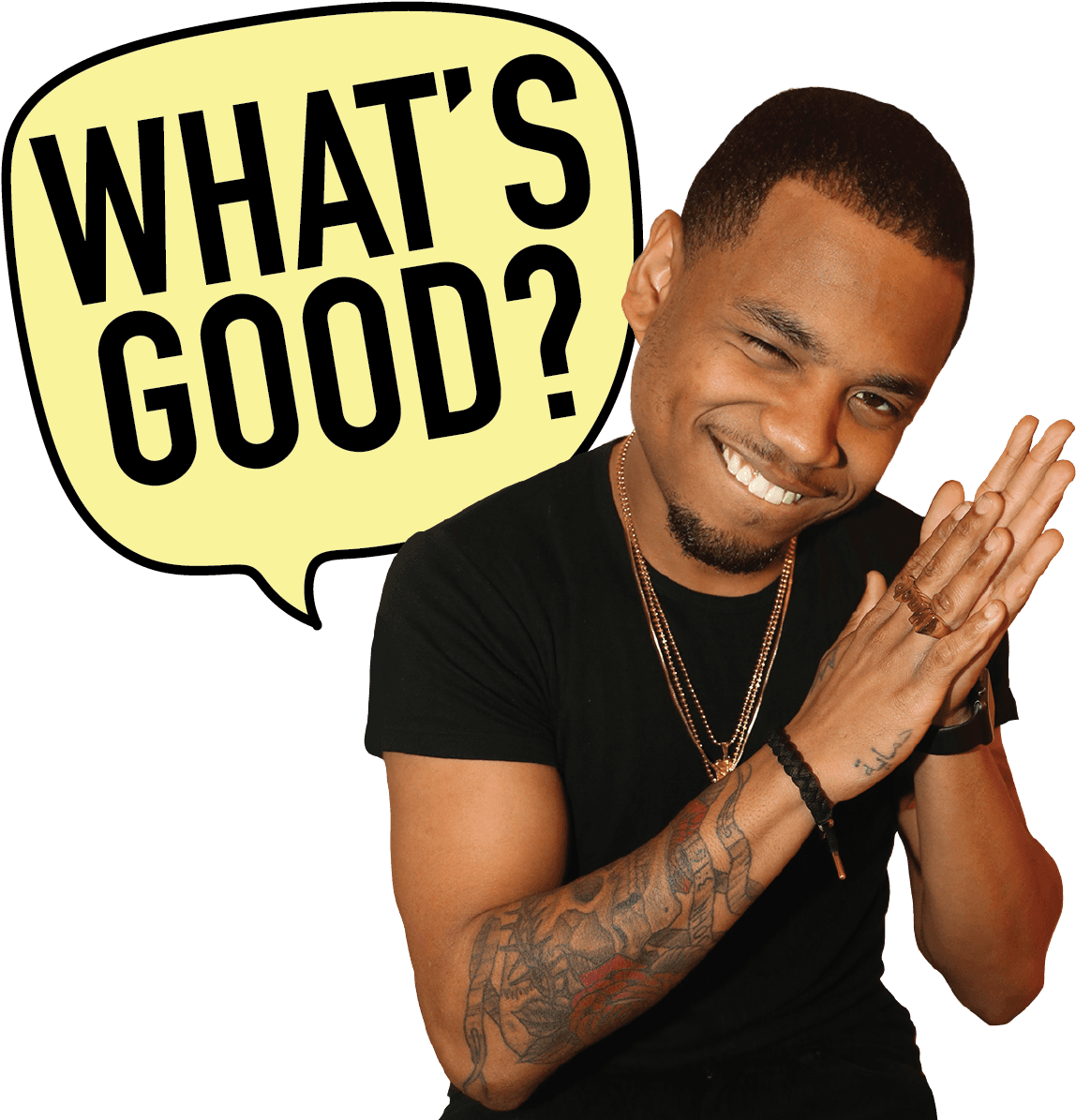 Tweet Picture - Mack Wilds Tattoos, HD Png Download - Transparent PNG Free Download | PNGio