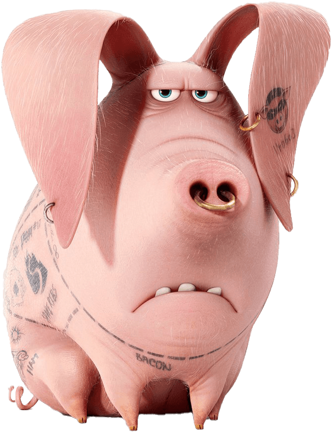 The Secret Life Of Pets Png Transparent Picture - Secret Life Of Pets Pig Tattoo, Png Download - Transparent PNG Free Download | PNGio