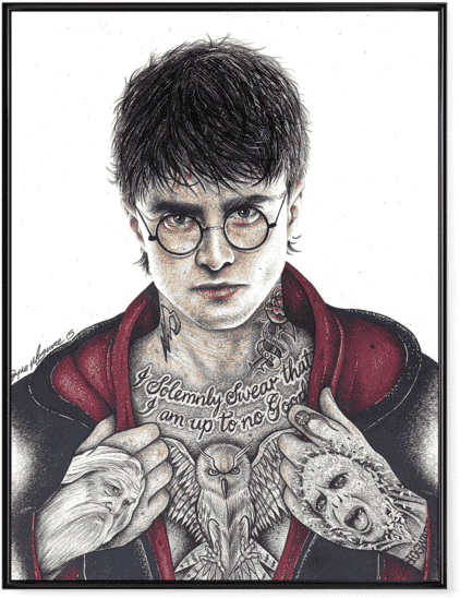 Harry Potter T Shirt Tattoo, HD Png Download - Transparent PNG Free Download | PNGio