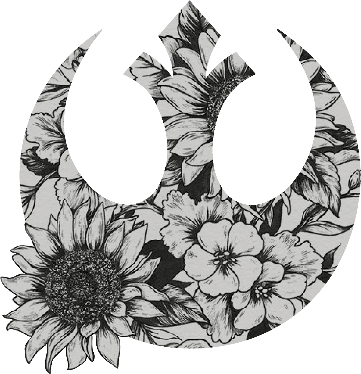 Star Wars Tattoo Rebel, HD Png Download - Transparent PNG Free Download | PNGio