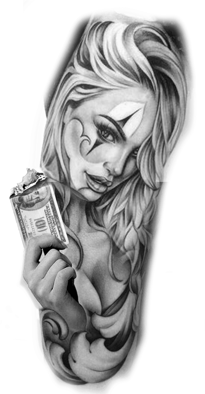 Chicano Girl Tattoo Designs, HD Png Download - Transparent PNG Free Download | PNGio