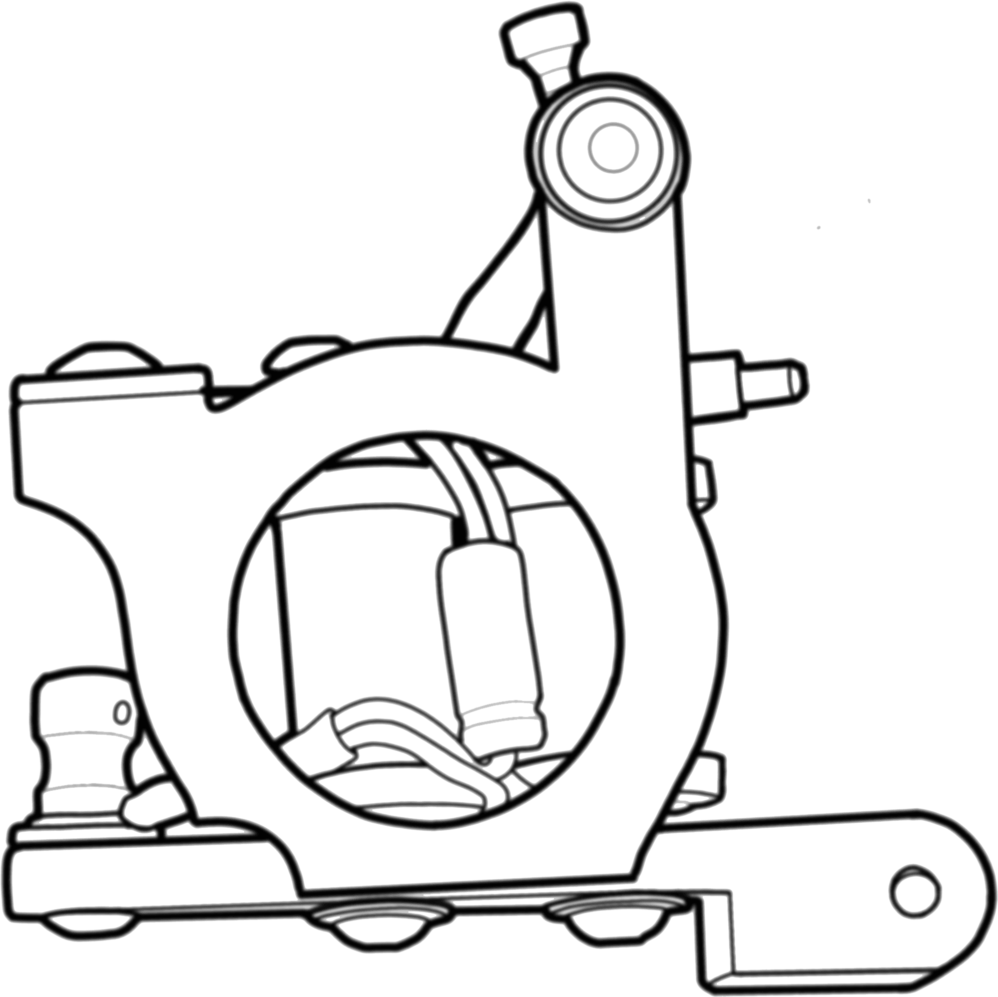 Jpg Freeuse Download Tattoo Machine Clipart - Tattoo Machine Clip Art, HD Png Download - Transparent PNG Free Download | PNGio