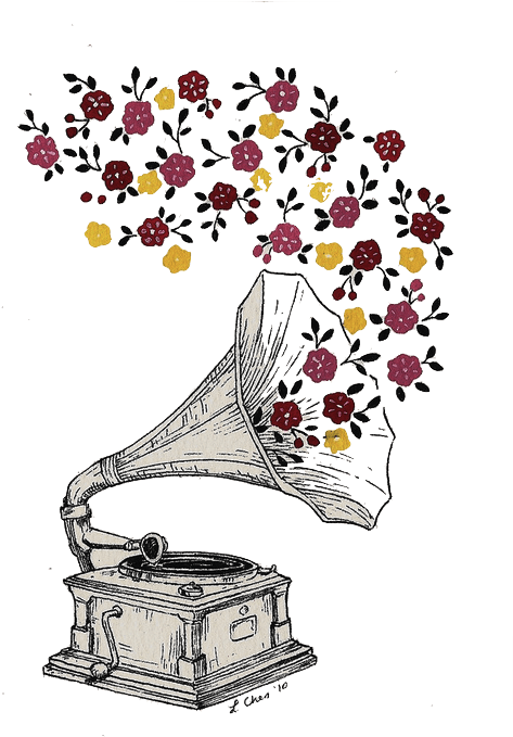 Music Drawing Sleeve Tattoo - Musica Imagenes Tumblr Png, Transparent - Transparent PNG Free Download | PNGio