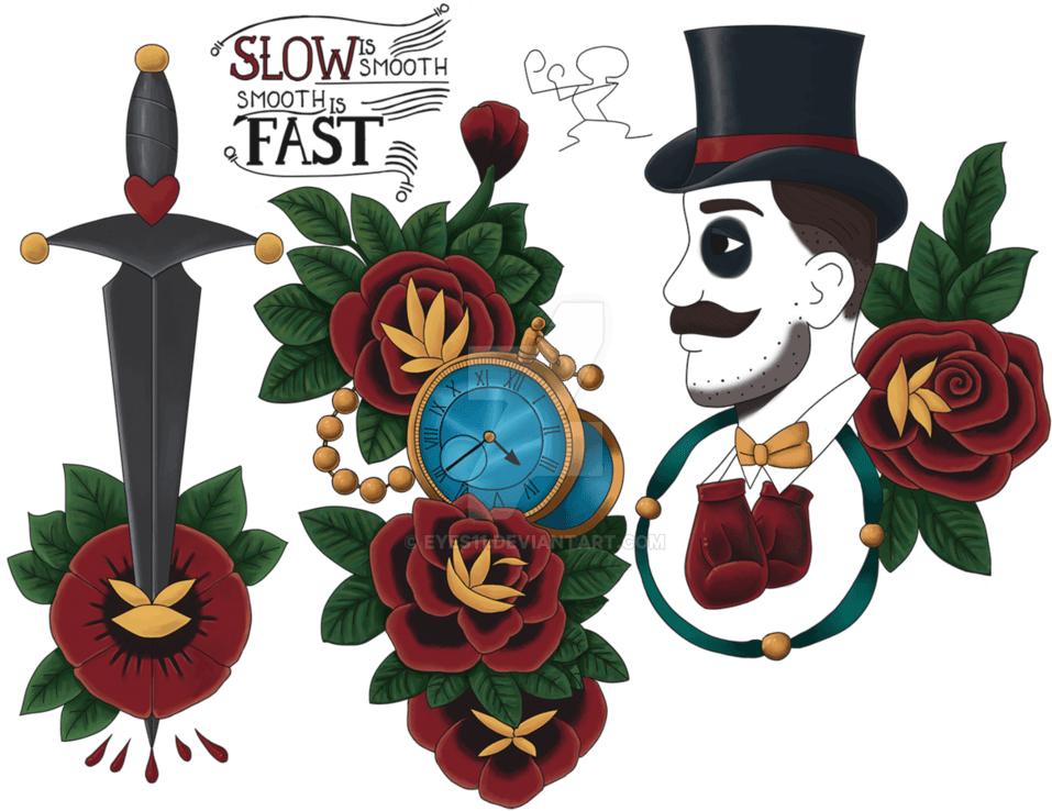 Transparent Knife Tattoo Png - Conor Mcgregor Tattoo Design, Png Download - Transparent PNG Free Download | PNGio