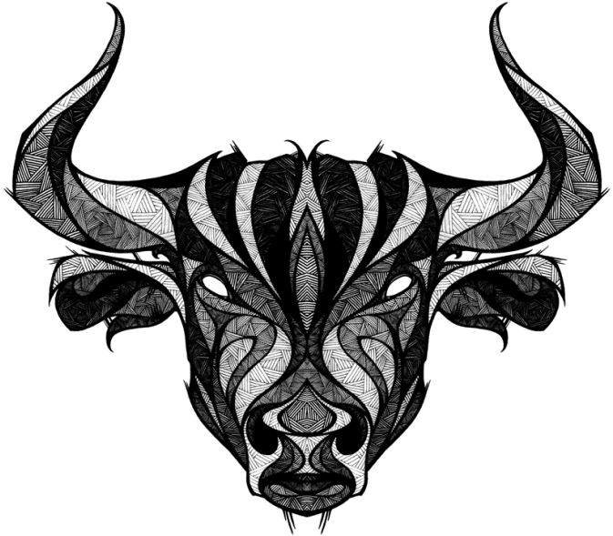 Taurus Tattoo Ink Bull Drawing - Bull Head Tattoos, HD Png Download - Transparent PNG Free Download | PNGio
