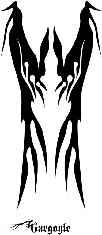 Demon Tattoo Png - Demon Hands Clipart Black And White, Transparent - Transparent PNG Free Download | PNGio