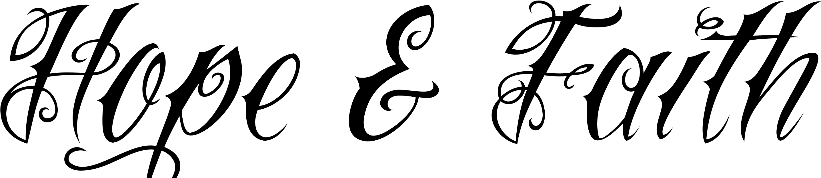 Love Tattoo Clipart Hope, HD Png Download - Transparent PNG Free Download | PNGio