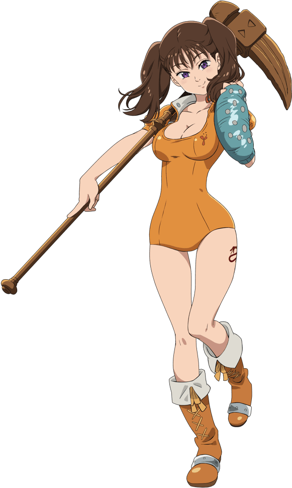 Diane Seven Deadly Sins Tattoo, Seven Deadly Sins Anime, - Diane Seven Deadly Sins, HD Png Download - Transparent PNG Free Download | PNGio