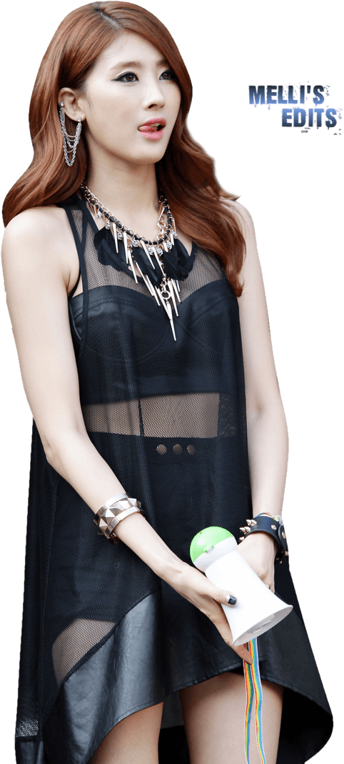 Clip Art Hyuna Tattoo - Nine Muses Kyungri Png, Transparent - Transparent PNG Free Download | PNGio