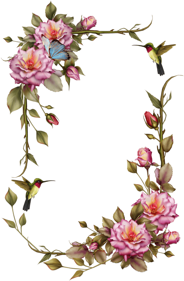 Colorful Flowers N Bird Tattoo On Foot Photo - Marco De Flores Png, Transparent - Transparent PNG Free Download | PNGio