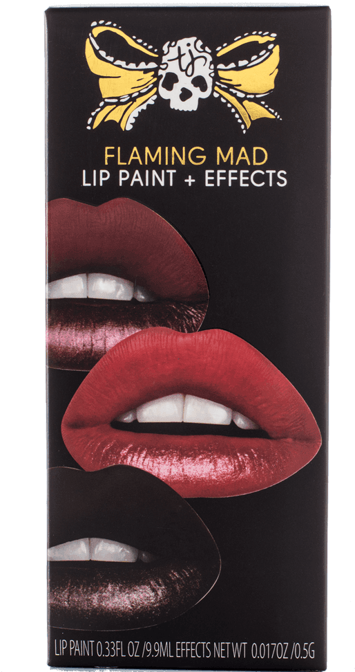 Tattoo Junkee Flaming Mad Red Lip Paints Kit - Lip Gloss, HD Png Download - Transparent PNG Free Download | PNGio