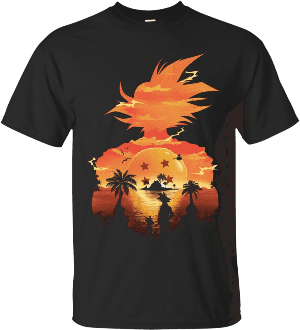 Transparent Sunset - Dragon Ball Z Wallpaper Iphone X, HD Png Download - Transparent PNG Free Download | PNGio