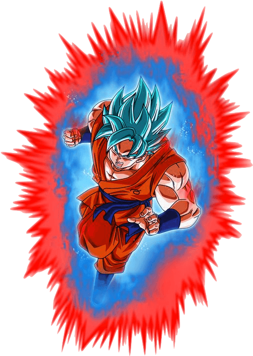 Goku Ssb Kaioken Tattoo , Png Download - Son Goku Ssj Blue Kayoken, Transparent - Transparent PNG Free Download | PNGio