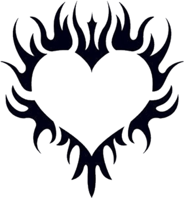 Tribal Heart Clipart, HD Png Download - Transparent PNG Free Download | PNGio