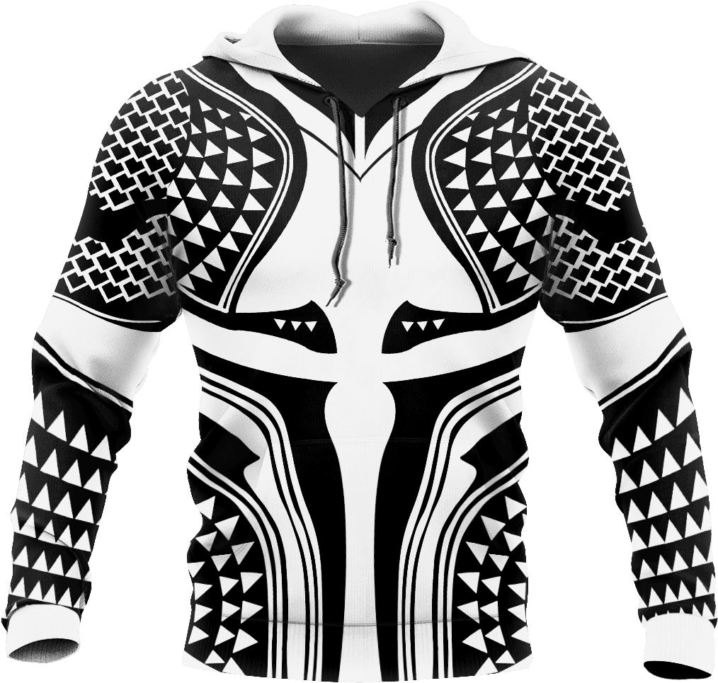 Aquaman Tattoos Hoodie Pl202 - Monochrome, HD Png Download - Transparent PNG Free Download | PNGio