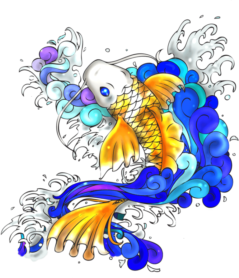 Koi Fish Png, Transparent - Transparent PNG Free Download | PNGio