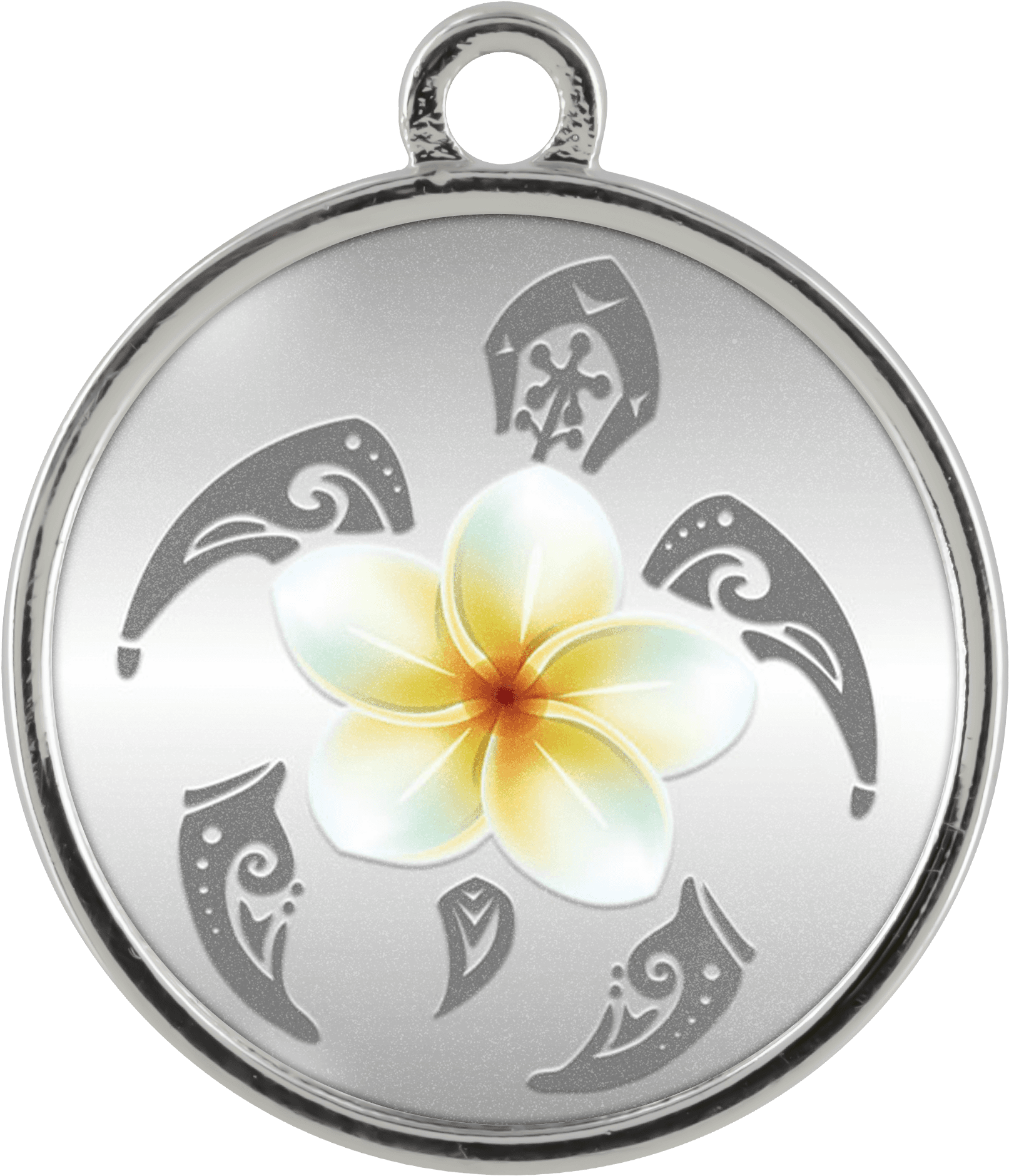 Tribal Hibiscus Flower Tattoo - Necklace, HD Png Download - Transparent PNG Free Download | PNGio