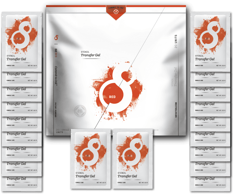 S8 Tattoo Stencil Transfer Solution 2 In 1 Formulation - Gel, HD Png Download - Transparent PNG Free Download | PNGio