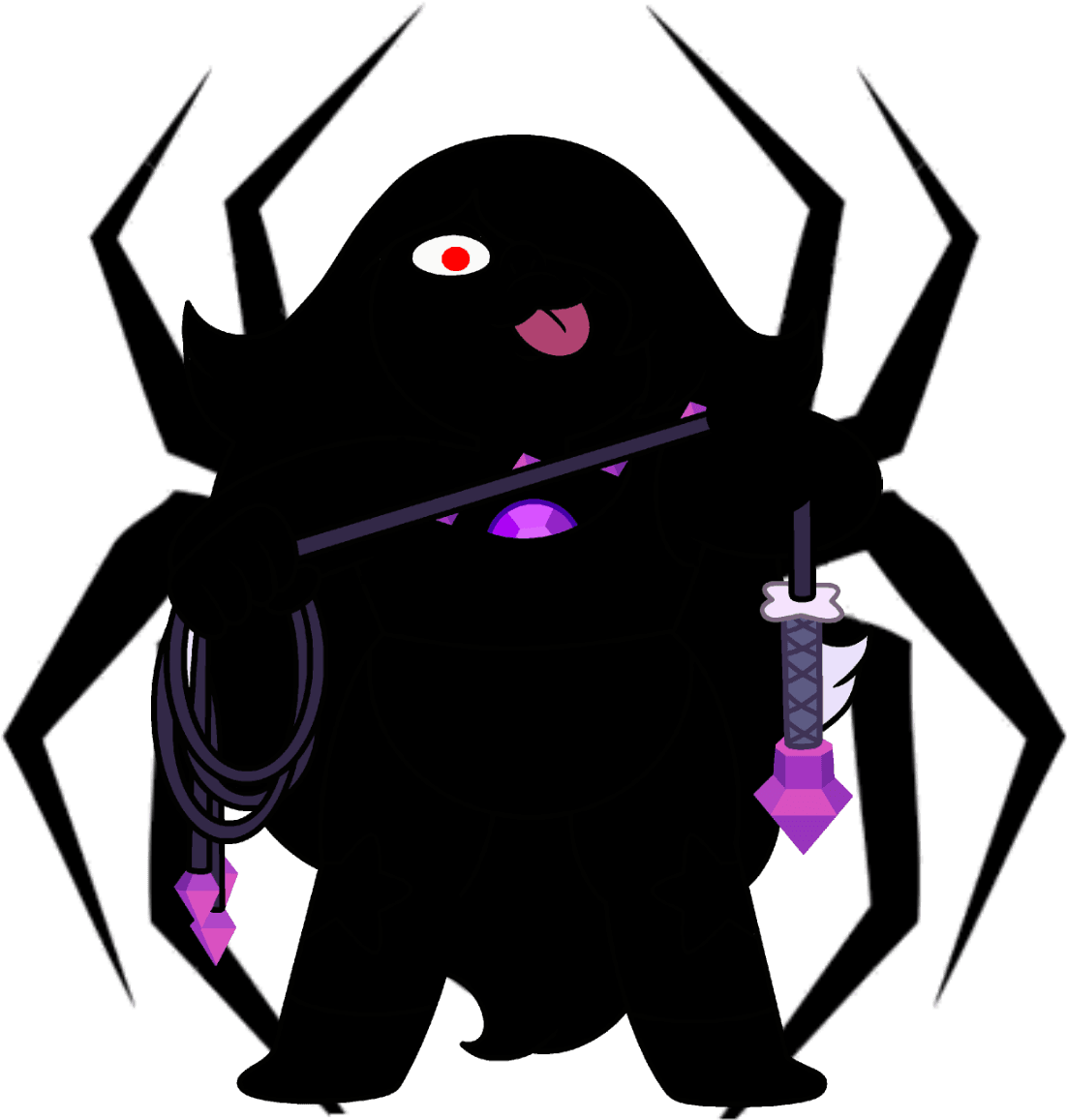 Halloween Amethyst Spider Tattoo - Illustration, HD Png Download - Transparent PNG Free Download | PNGio