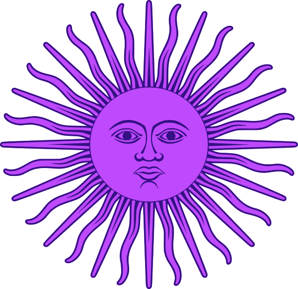 Sol De Mayo Bandera Argentina Clip Art Tattoo - Sun On The Argentina Flag, HD Png Download - Transparent PNG Free Download | PNGio