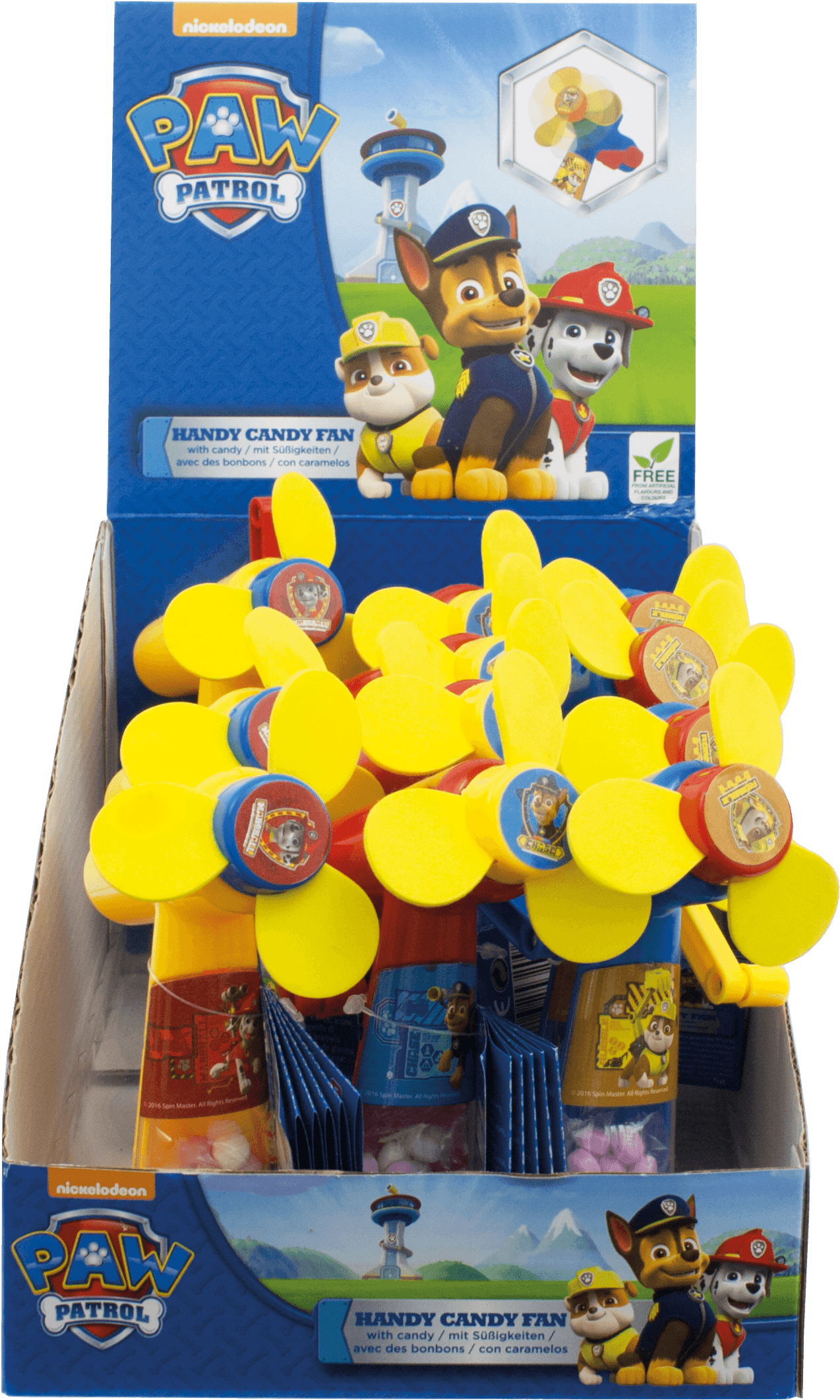 Paw Patrol Handy Candy Fan Display, HD Png Download - Transparent PNG Free Download | PNGio