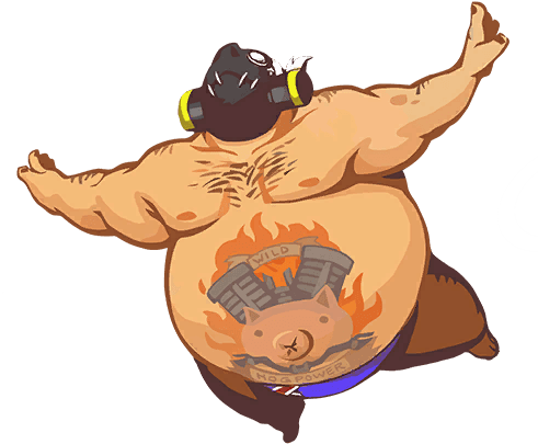 Roadhog Summer Games Spray - Free Transparent PNG Clipart Images Download. - Transparent PNG Free Download | PNGio