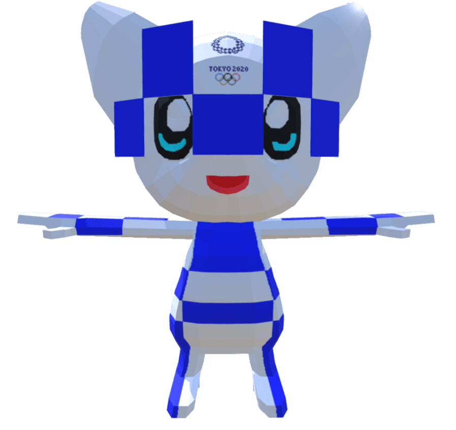 2020 Tokyo Olympic Mascot In 3d By Xelaalex - 2020 Summer Olympics - Free Transparent PNG Clipart Images Download. - Transparent PNG Free Download | PNGio