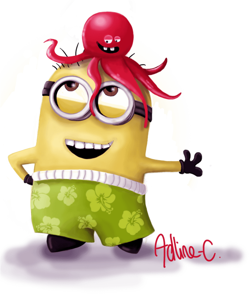 Minion By Adline-c - Teacher Summer Vacation Meme - Free Transparent PNG Clipart Images Download. - Transparent PNG Free Download | PNGio