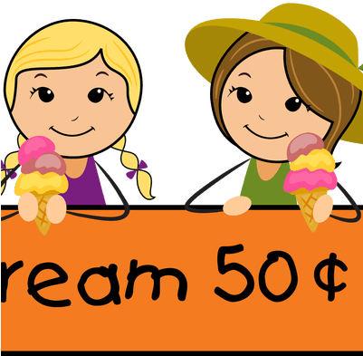 Kids Eating Ice Cream Clip Art Clipart - Kids In Summer Clipart - Free Transparent PNG Clipart Images Download. - Transparent PNG Free Download | PNGio