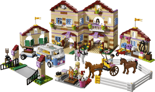 Lego Friends Summer Riding Camp - Lego Friends Summer Riding Camp 3185 - Free Transparent PNG Clipart Images Download. - Transparent PNG Free Download | PNGio