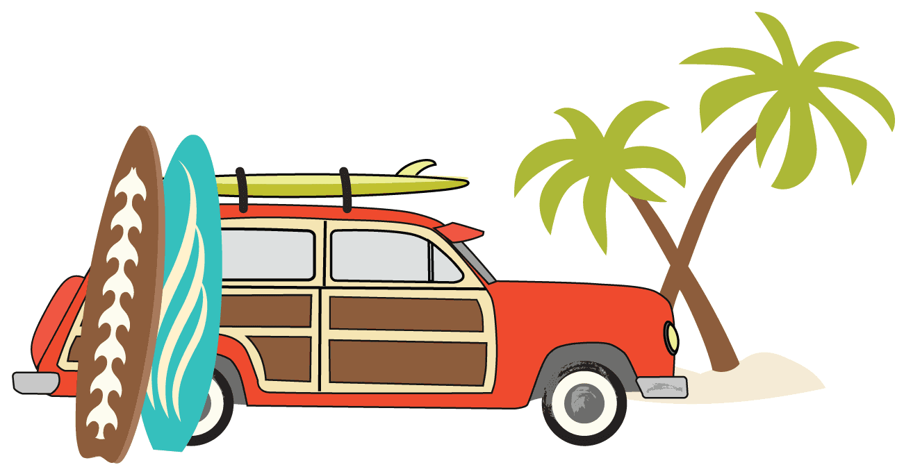 Slice In Half - Carta Bella Sticker 12 X 12 In. Summer Lovin' Element - Free Transparent PNG Clipart Images Download. - Transparent PNG Free Download | PNGio