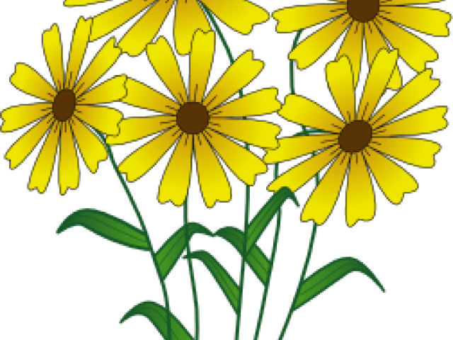 Wildflower Clipart Flowerss - Summer Flowers Cartoon - Free Transparent PNG Clipart Images Download. - Transparent PNG Free Download | PNGio