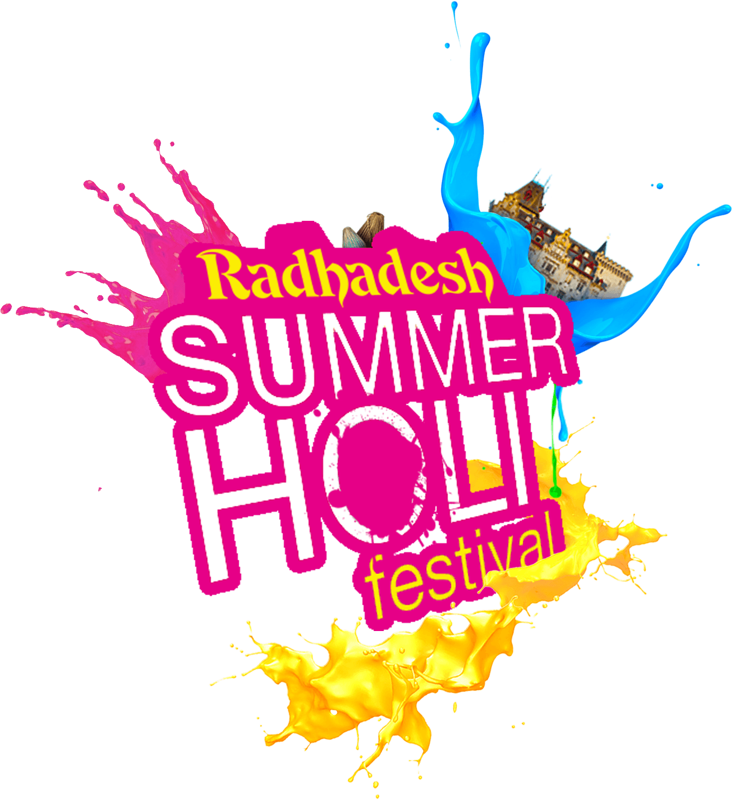 Holi Radhadesh - Summer Holi Festival - Free Transparent PNG Clipart Images Download. - Transparent PNG Free Download | PNGio