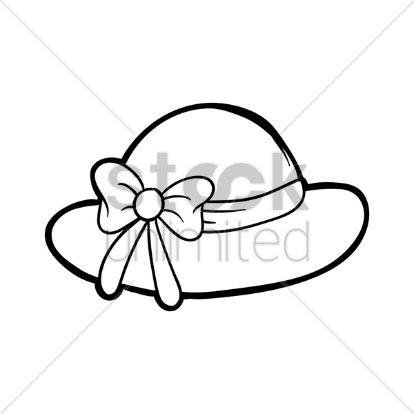 Black And White Cap Clipart Hat Clothing Clip Art - Summer Hat Clipart Black And White - Free Transparent PNG Clipart Images Download. - Transparent PNG Free Download | PNGio