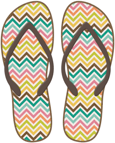 Summer Clipart Slipper - Clipart Flip Flops Summer - Free Transparent PNG Clipart Images Download. - Transparent PNG Free Download | PNGio