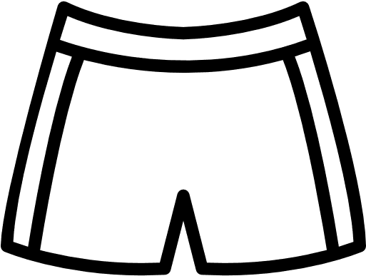 Ciel Drawing Simple - Summer Clothing Clip Art Black And White - Free Transparent PNG Clipart Images Download. - Transparent PNG Free Download | PNGio